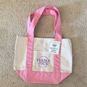 Trader Joe’s Mini Canvas Tote Bag